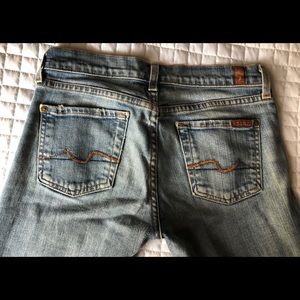 Seven for all mankind bootcut jeans
